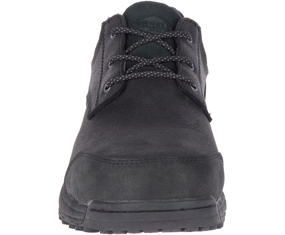 Merrell Løbesko Herre - Sutton Oxford Steel Toe - Sort - WDK103482